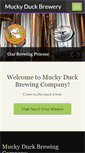 Mobile Screenshot of muckyduckbrewery.com